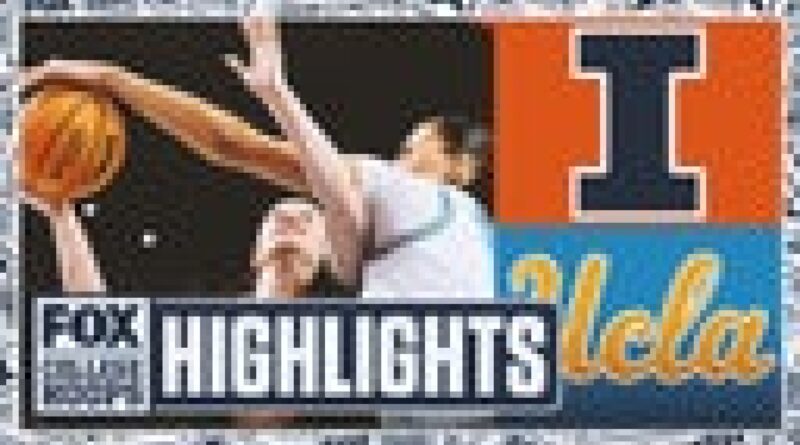 No. 25 Illinois Fighting Illini vs. No. 3 UCLA Bruins Highlights | FOX College Hoops