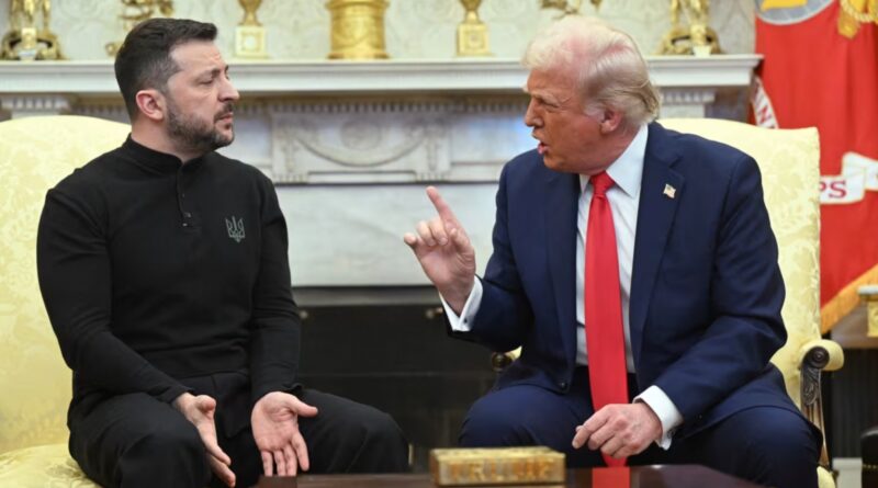 Diplomatic Drama as Zelenskyy Leaves White House After Oval Office Confrontation with Trump