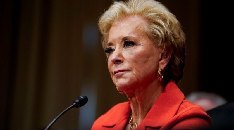 Senate Confirms Linda McMahon as Trump’s Education Secretary