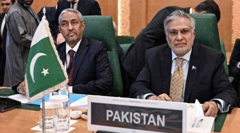 Pakistan fully endorses ‘Arab-Islamic plan’ for Gaza reconstruction: Dar