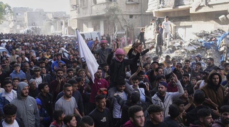 Hundreds of Palestinians take part in anti-Hamas protests in Gaza