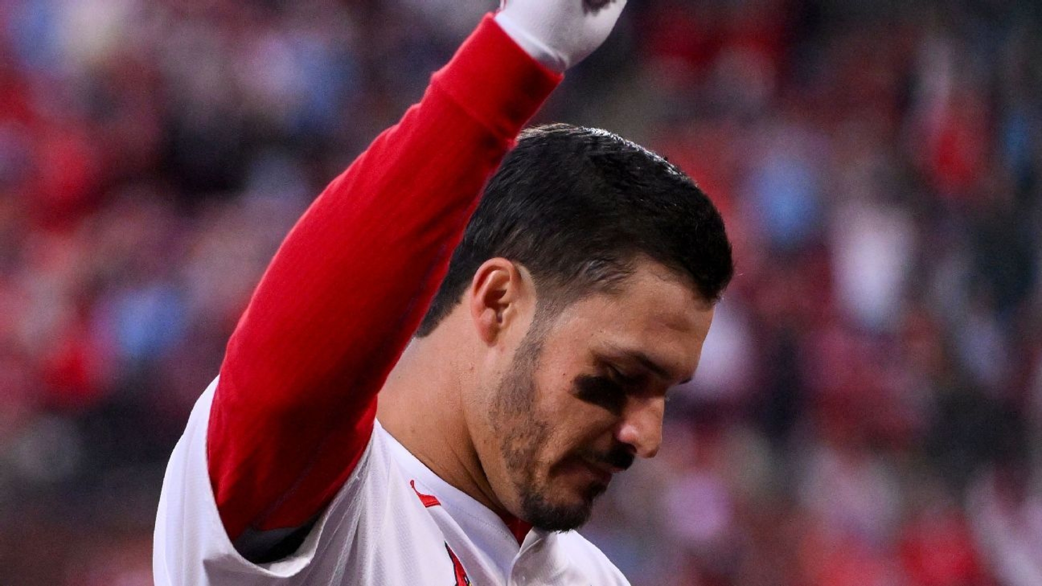 Arenado soaks in emotional post-HR curtain call Arenado soaks in emotional post-HR curtain call