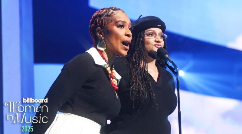 DJ Miss Milan & Jayda Love Present Doechii With the Woman of the Year Award | Billboard Women in Music 2025