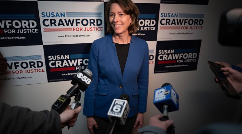 Liberal candidate wins Wisconsin Supreme Court election in boost for Democrats