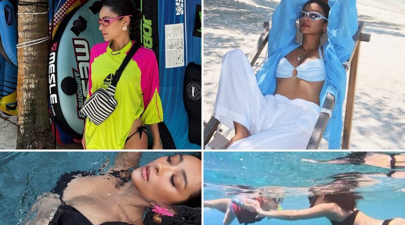 Dive Into Shay Mitchell’s Extravagant Vacay To The Maldives