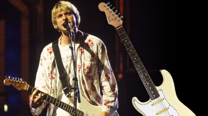 Kurt Cobain’s Smashed Guitar to Be Auctioned for $30K