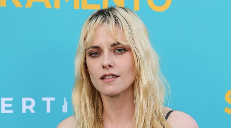 Kristen Stewart Stuns in Leather Bra and Suspenders at L.A. Film Screening