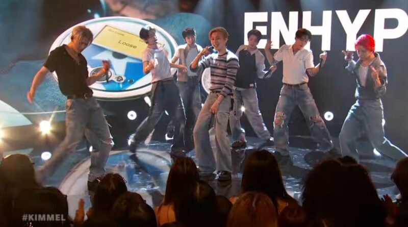 ENHYPEN Get ‘Loose’ in American TV Debut on ‘Jimmy Kimmel Live!’: Watch