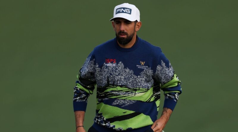 A golf course on a sweater? Matthieu Pavon leads best of Masters fashion