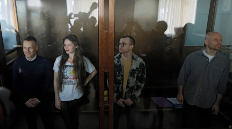 Russian Journalists Handed Prison Terms For Alleged Ties To Navalny