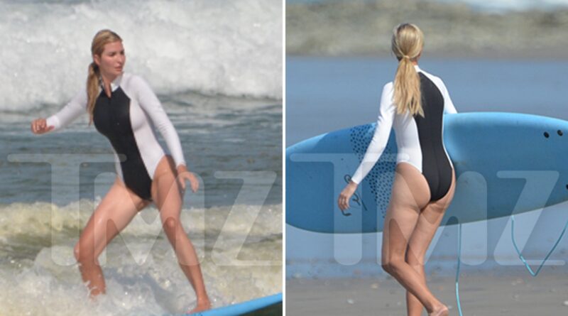 Ivanka Trump Shows Off Surfing Skills and Her Butt on Costa Rica Beach