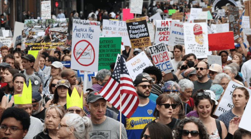 Gaza War, Deportations Spark Anti-Trump Protests in US
