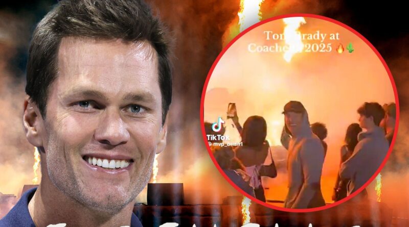 Tom Brady Dances to Travis Scott During Coachella Set, on Video