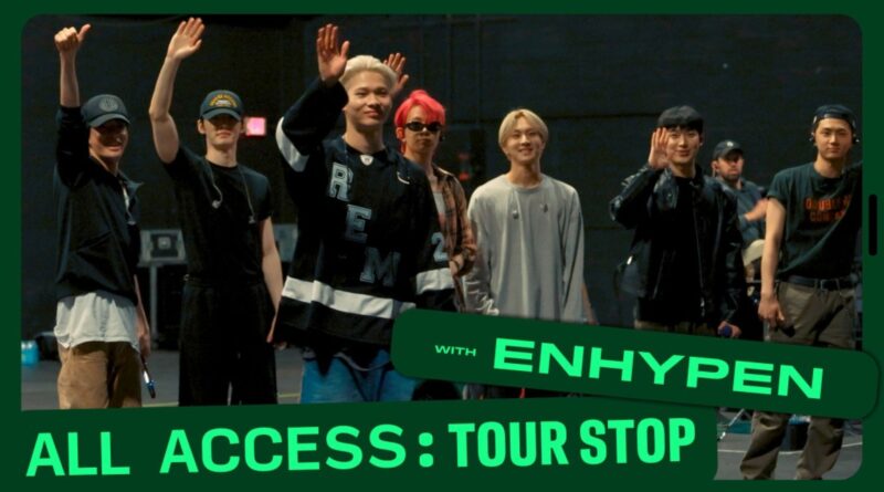 ENHYPEN’s Hot Coachella Set: Exclusive Behind the Scenes Tour Stop | All Access | Billboard News