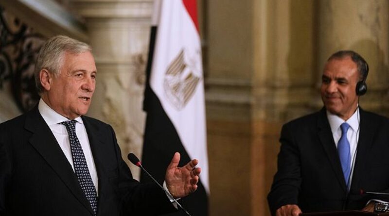 Italy’s FM supports Arab plan for Gaza reconstruction without displacing Palestinians
