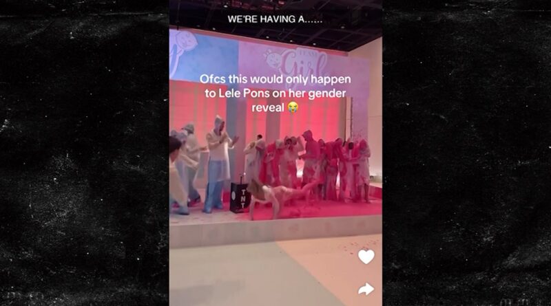 Lele Pons Slips and Falls Hard During Gender Reveal, on Video