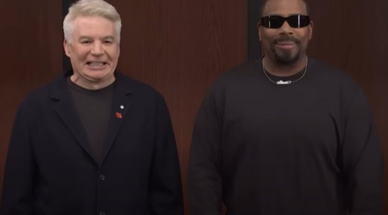 ‘Ye’ and Mike Myers Reunite in ‘SNL’ Elevator Sketch 20 Years After Hurricane Katrina Telethon: Watch