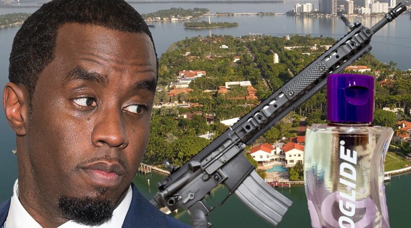 Feds Found AR-15s, Sex Toys, Lube in Raid of Diddy’s Miami Home, Agent Says