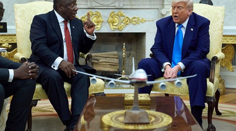 Cyril Ramaphosa pushes back against Trump claim of Afrikaner “genocide”