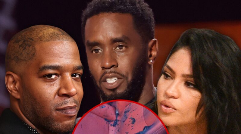 Kid Cudi’s Porsche Fire Damage Photos Entered as Exhibits in Diddy Trial