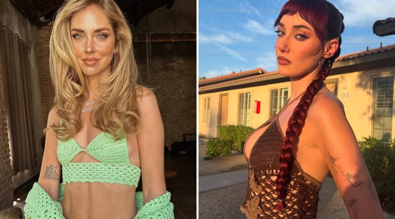 Chiara Ferragni vs. Olivia O’Brien Who’d You Rather?! (Cuties In Crochet Edition)