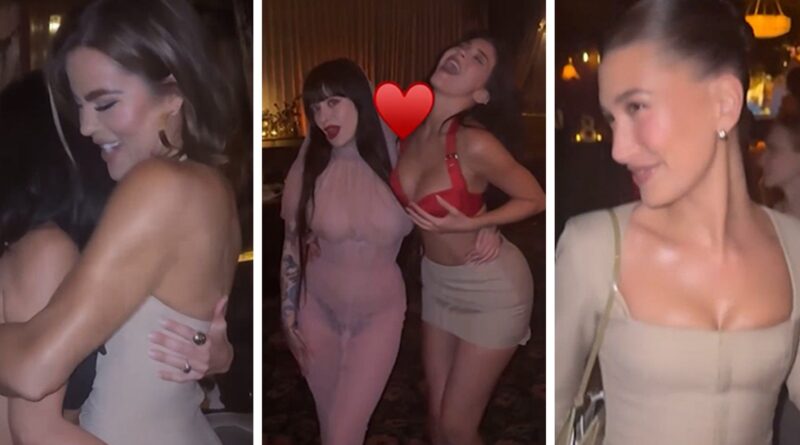 Kylie Jenner Hosts Star-Studded Launch Party for KHY Clothing Collab in West Hollywood