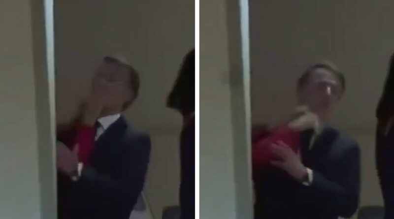 French President Emmanuel Macron Shoved in the Face by His Wife