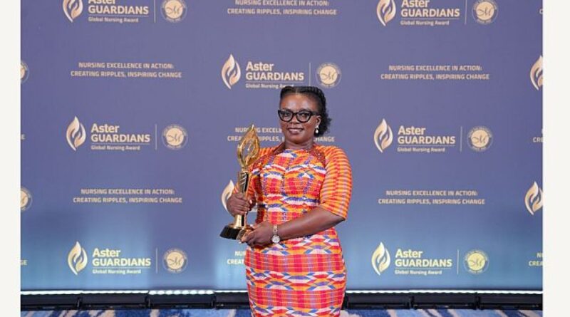 Ghanaian Nurse Naomi Ohene Oti wins 2025 Global Nursing Award for cancer care work
