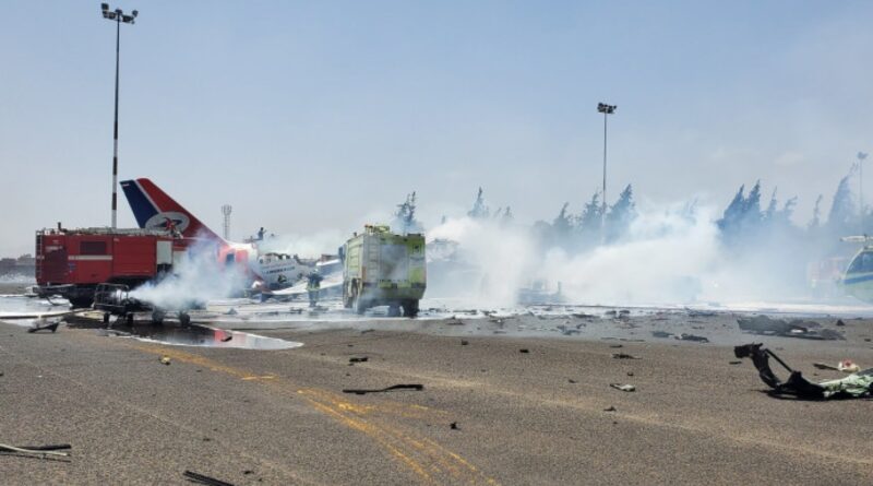 Israel destroys Houthis’ final aircraft in strike on Saana International Airport