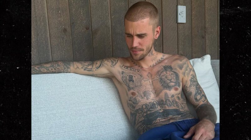 Justin Bieber’s Ready for Shirtless Summer With Son Jack Blues Bieber