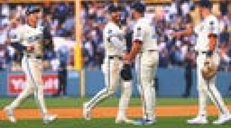 Dodgers rout: LA scores most runs ever in a game against New York