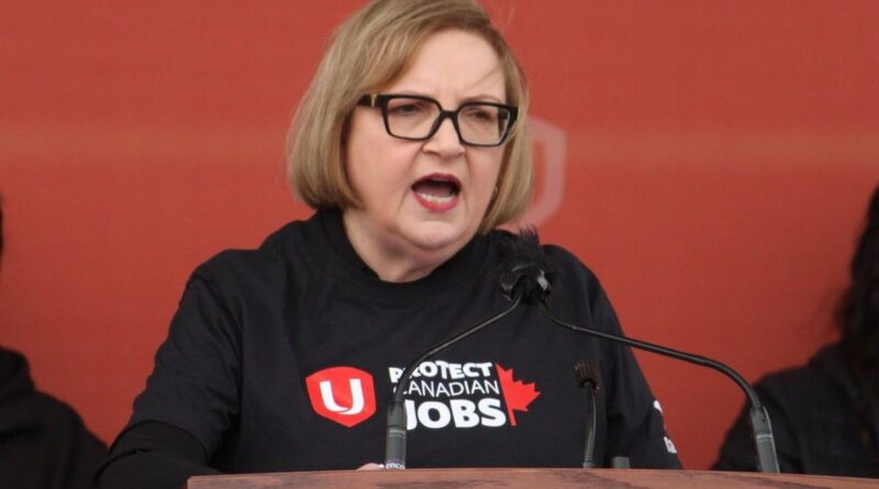 Unifor members on strike at Best Western Plus Waterfront Hotel in Windsor