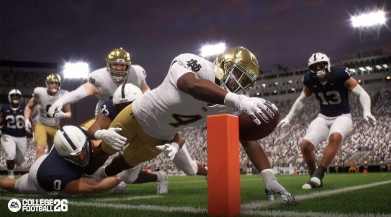 EA Sports College Football 26 gameplay officially revealed in new trailer