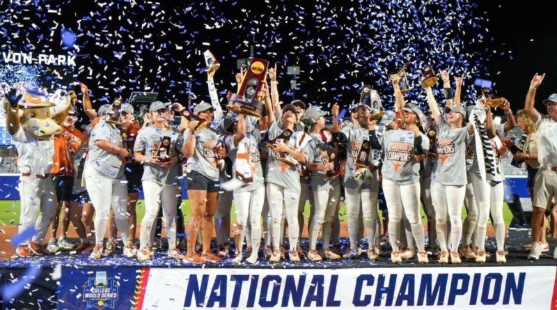 Texas softball’s journey from heartbreak to hoisting the national championship trophy