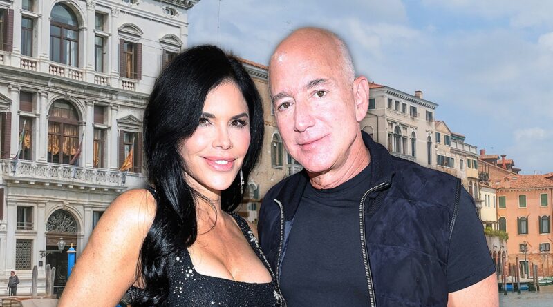 Jeff Bezos and Lauren Sanchez Stay at Swanky Venice Hotel for Wedding