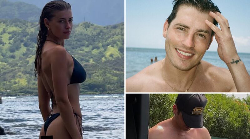 Gregg Sulkin Heats Up In Hawaii With Model Freya Tidy