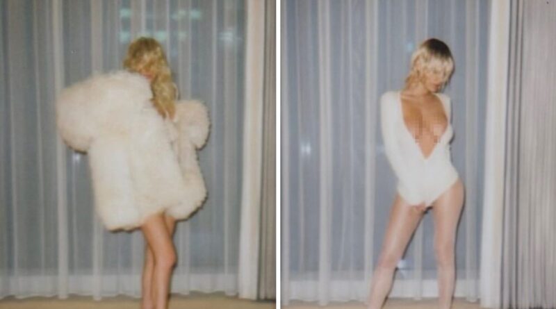Bianca Censori Shares Fresh Batch of Sultry Barely-There Pics, Shot by Ye