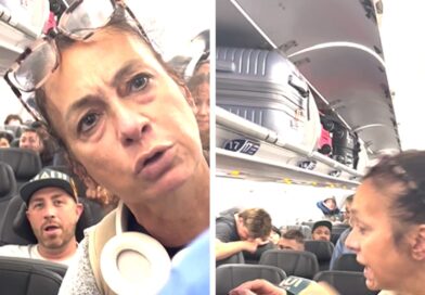 Woman Goes Off on Plane Passengers Calling Her ‘Karen,’ on Video