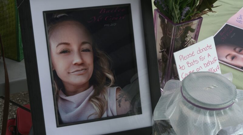 Memorial held for slain Kelowna mother Bailey McCourt
