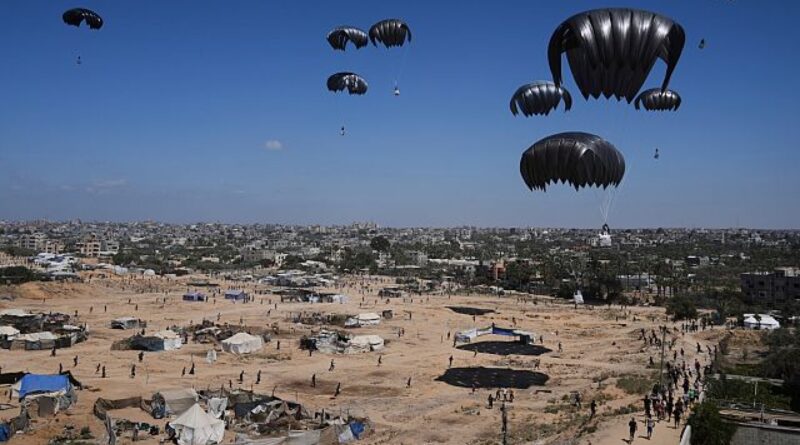 United Nations says driving aid into Gaza is cheaper and safer