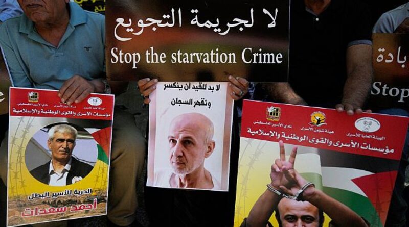 Protest erupts in Ramallah in support of Palestinian leader Marwan Barghouti