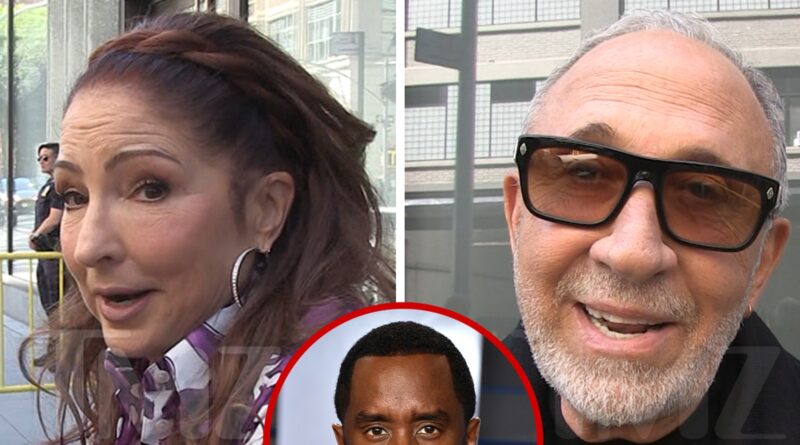 Gloria and Emilio Estefan May Sue After Being Named in Diddy Suit