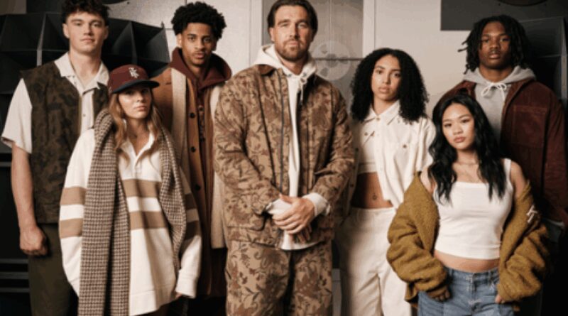 Travis Kelce unveils American Eagle collection with Azzi Fudd and more star athletes