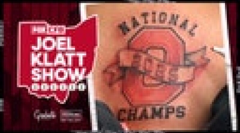 Buckeye Fan Gets Tattoo Live on ‘The Joel Klatt Show’