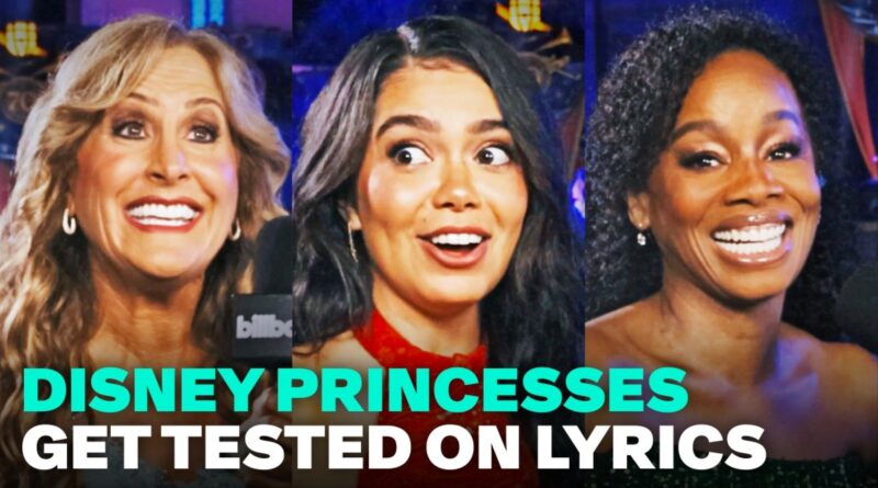 Disney Princesses Get Quizzed on How Well They Know These Classic Disney Songs | Billboard Family
