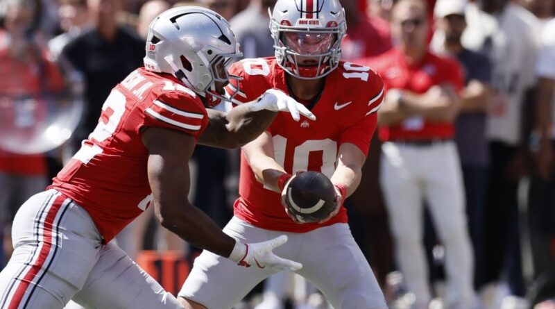 Sayin, defense propel No. 3 Ohio State past top-ranked Texas