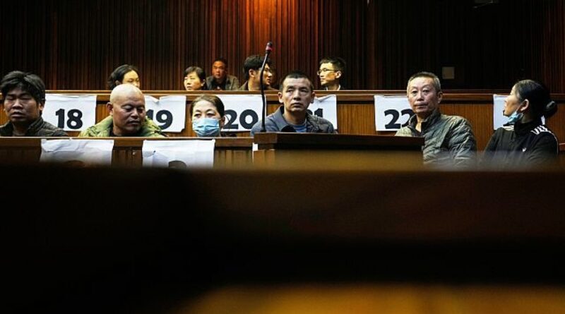7 Chinese sentenced to 20 years each for trafficking and forced labor in South Africa