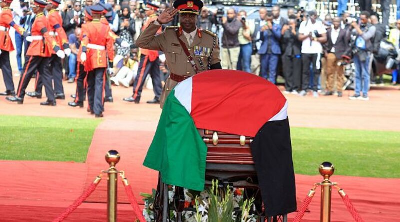 Kenya holds state funeral for Raila Odinga
