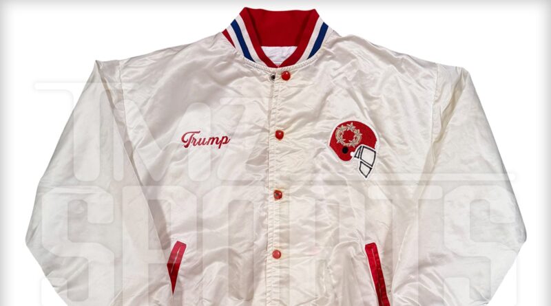 President Trump’s USFL New Jersey Generals Owner Jacket Up For Auction