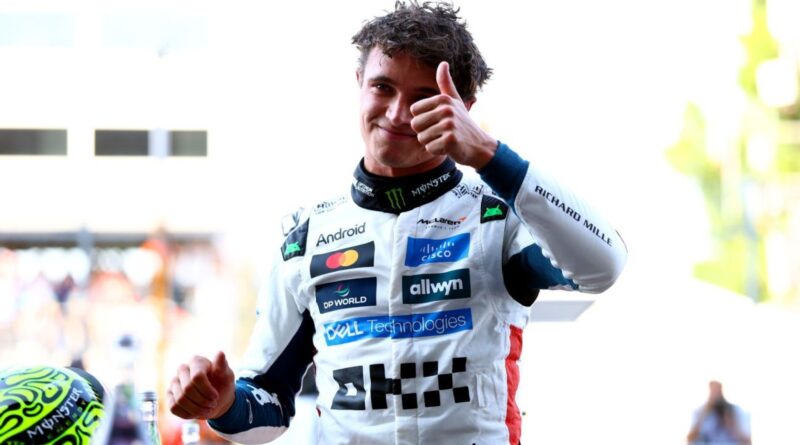 Lando Norris gets dream Mexico pole: Max P5, Piastri P8